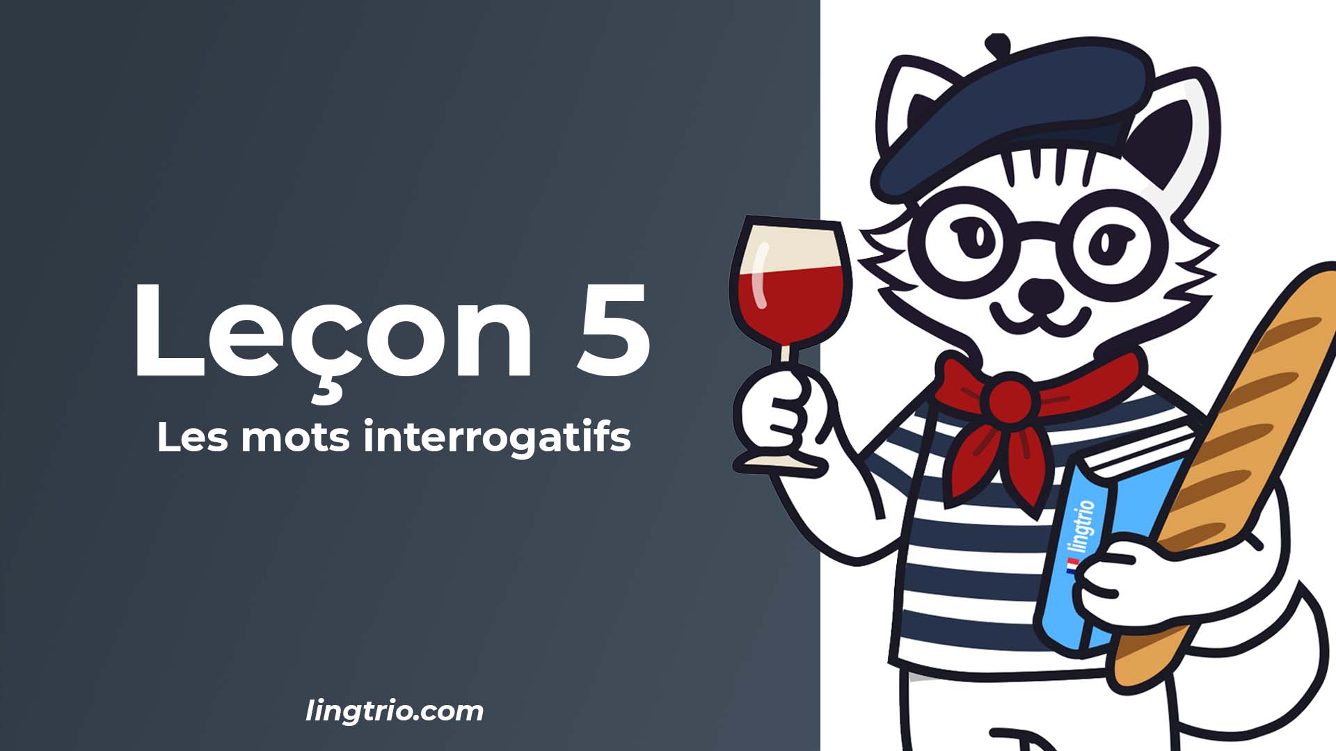 Leçon 5: Les mots interrogatifs