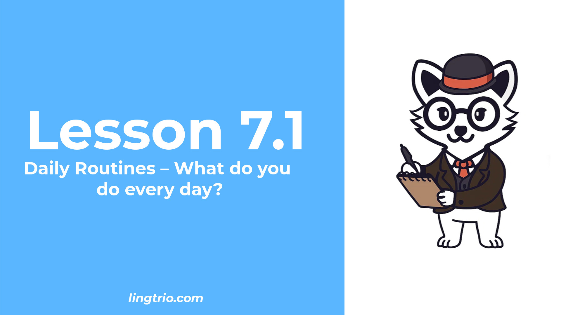 Lesson 7.1