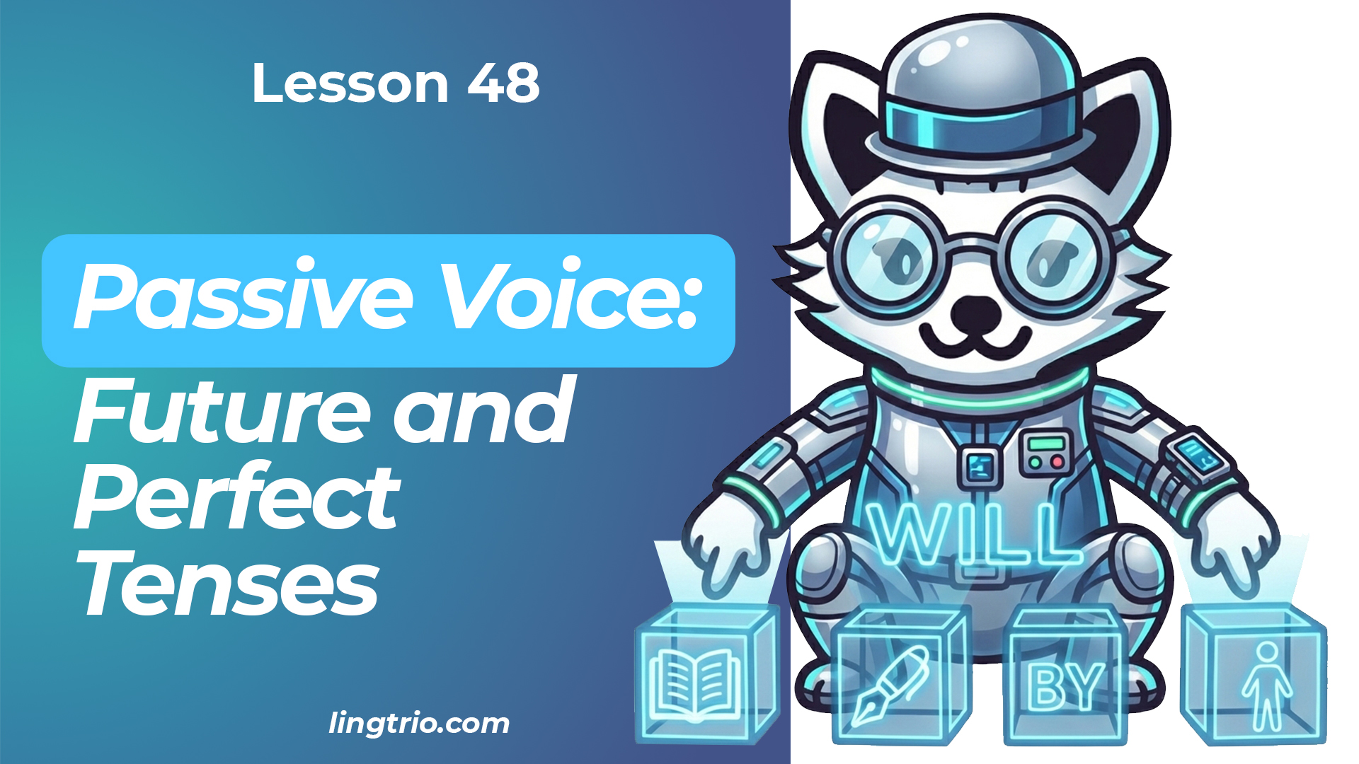 Lesson 48: Passive Voice – Future and Perfect Tenses