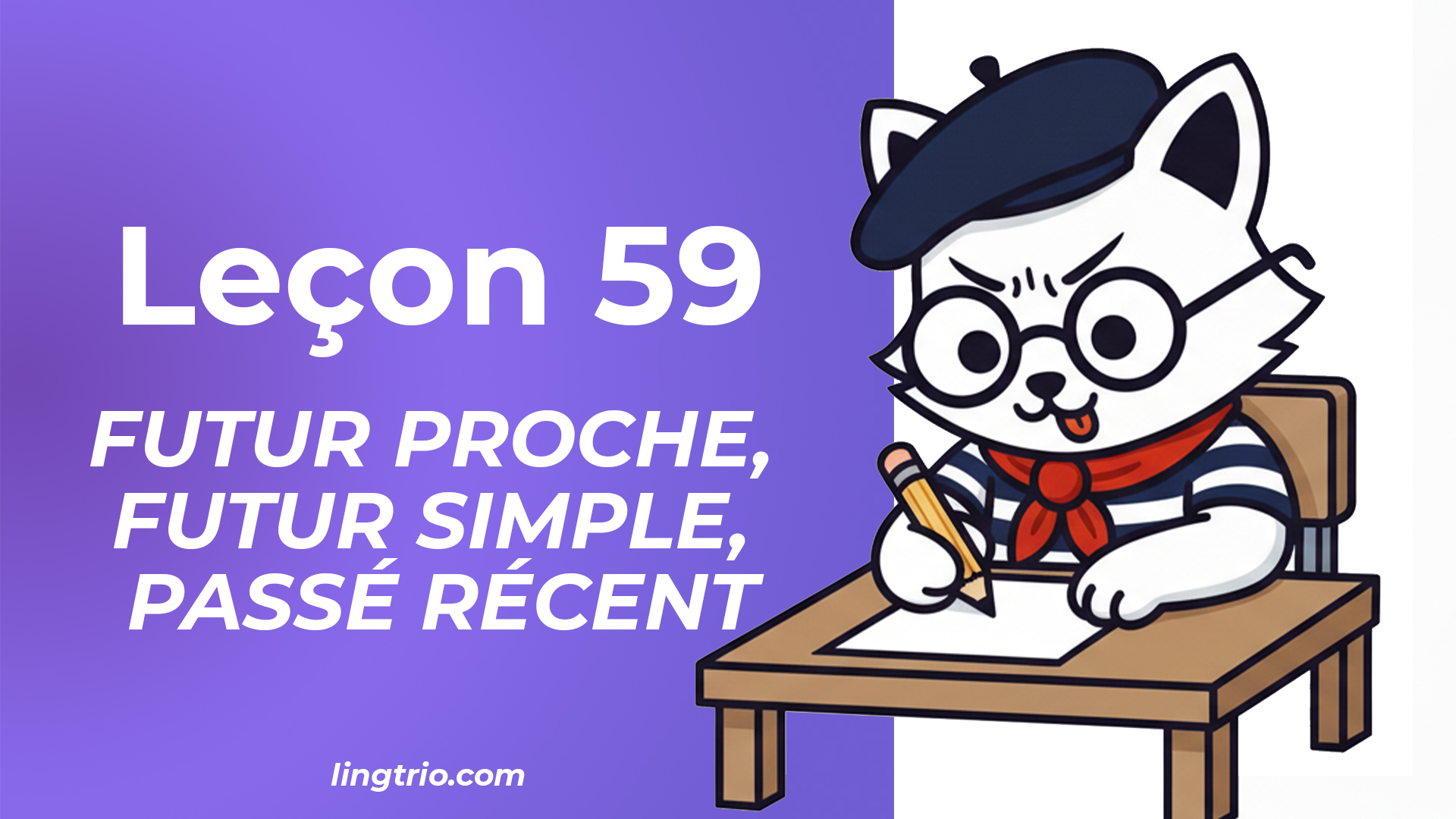 Leçon 59: Futur Proche vs Futur Simple vs Passé Récent