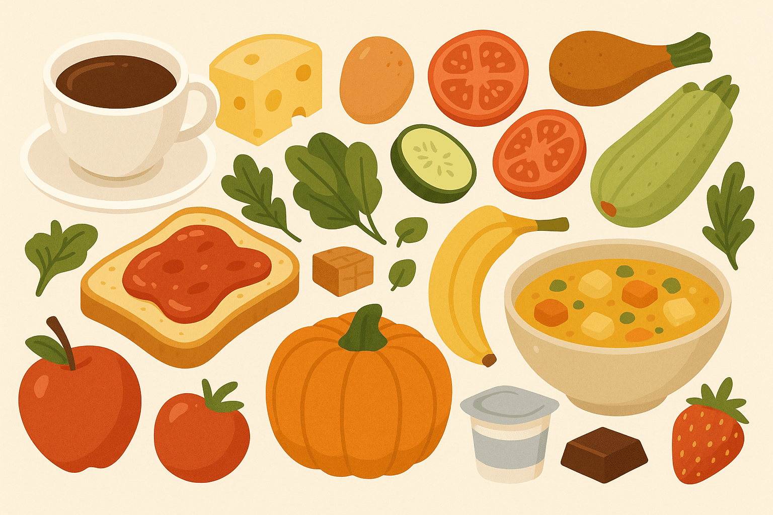 Mi día con la comida