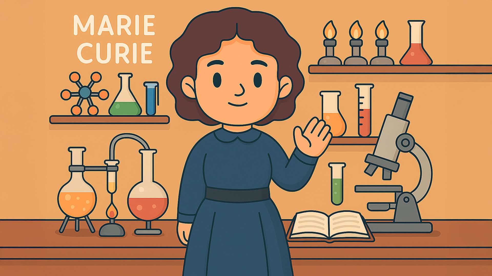 La vida de Marie Curie