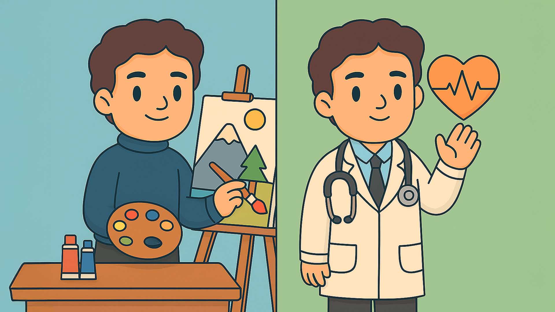 De la música a la medicina: la historia del doctor Loren