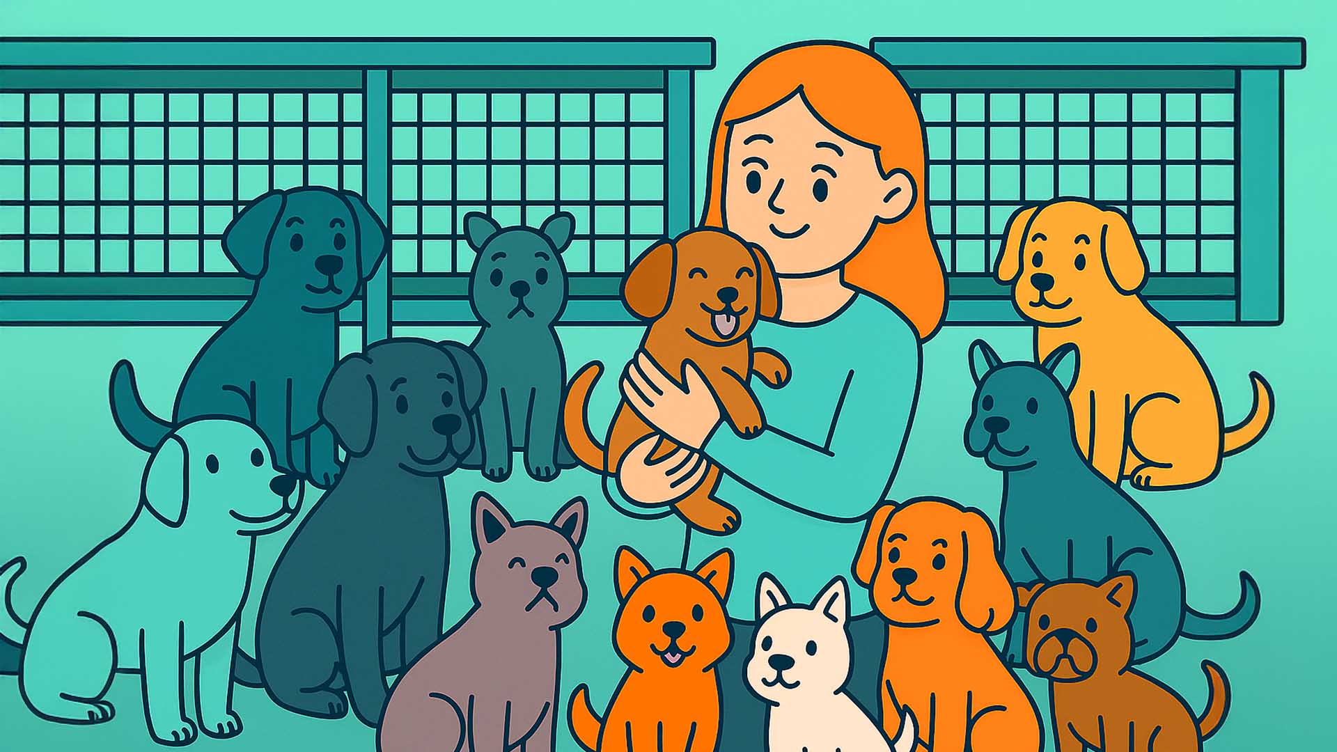 Un hogar para colas: la vida de Lina