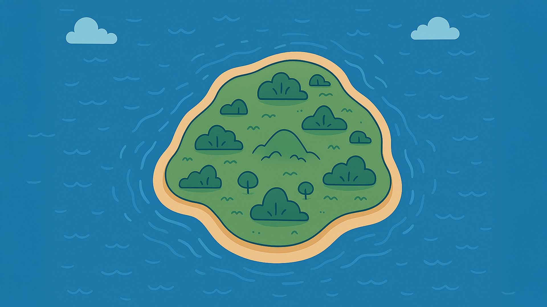 La isla donde el tiempo pasa más despacio