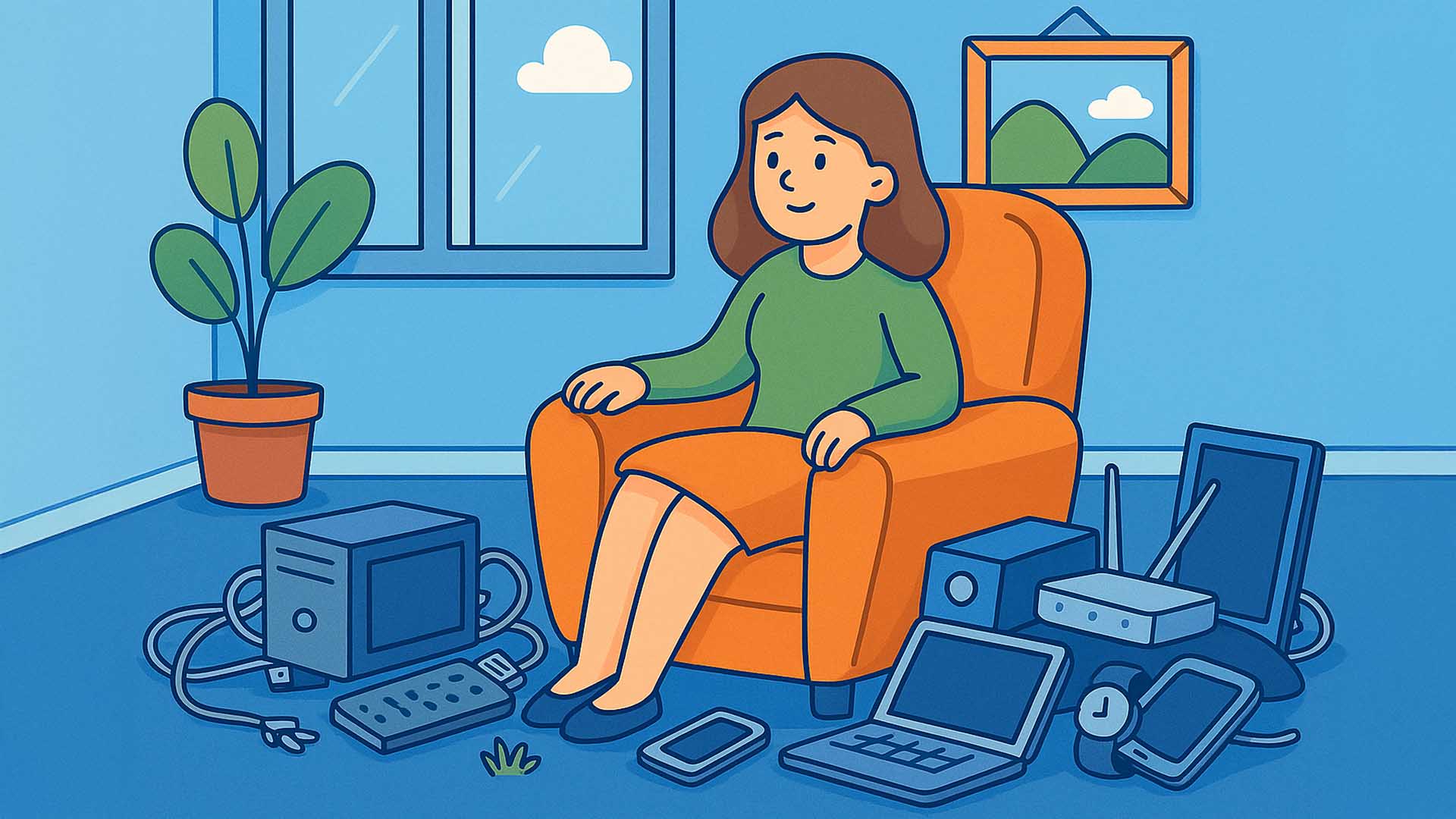 Un año sin internet