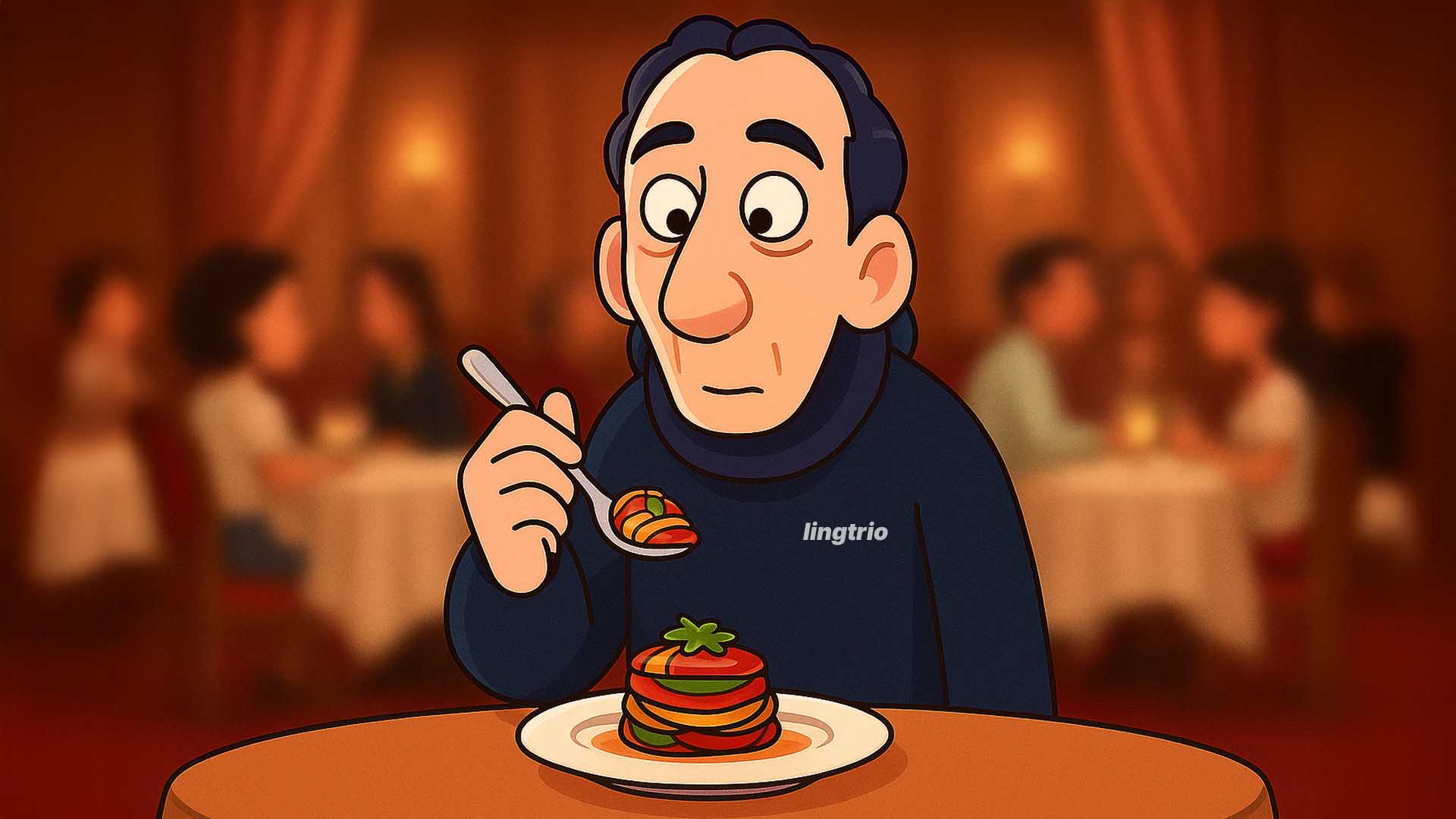 Receta de ratatouille de la película “Ratatouille”