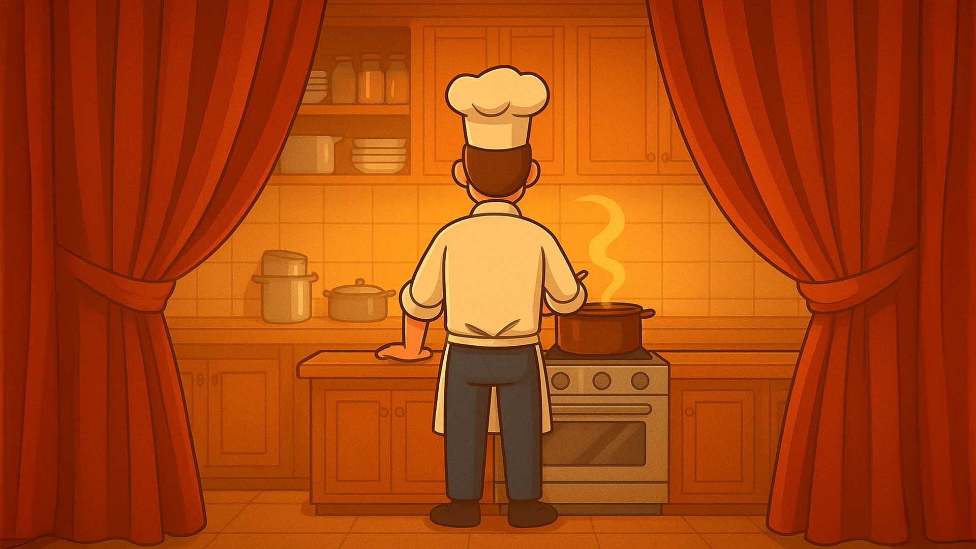 Tras Bambalinas de la Cocina