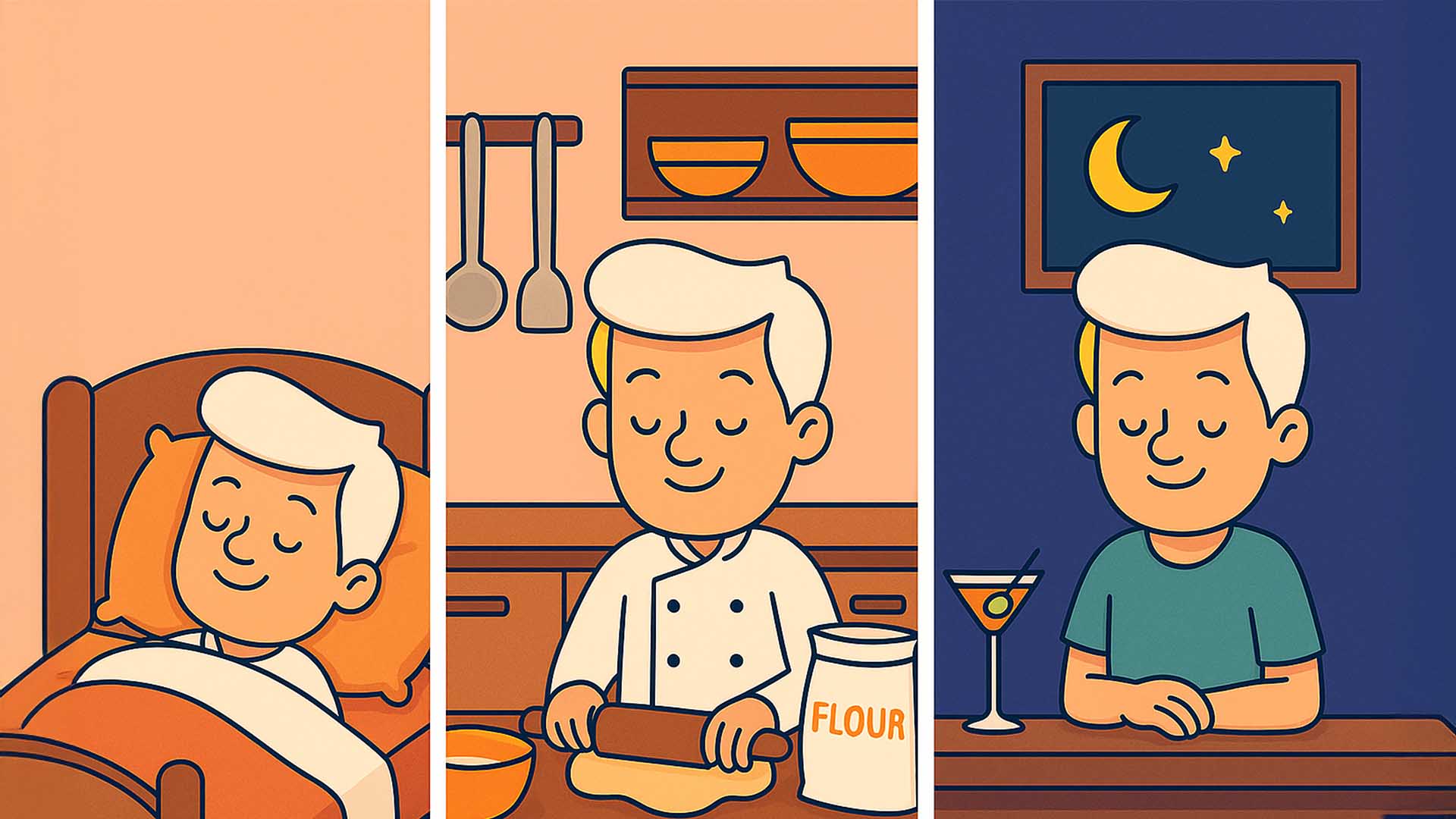 Un día en la vida de un chef