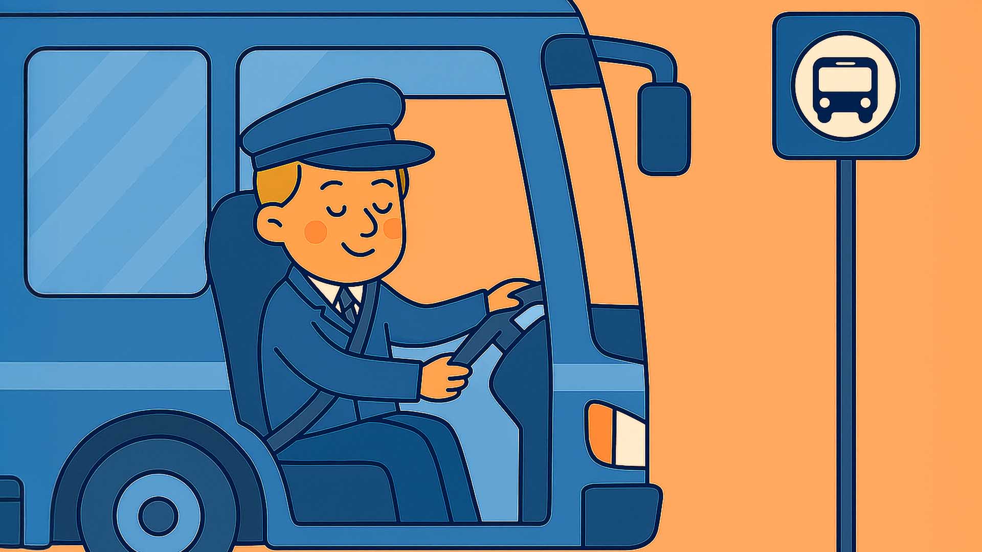 Conductor de autobús Tom