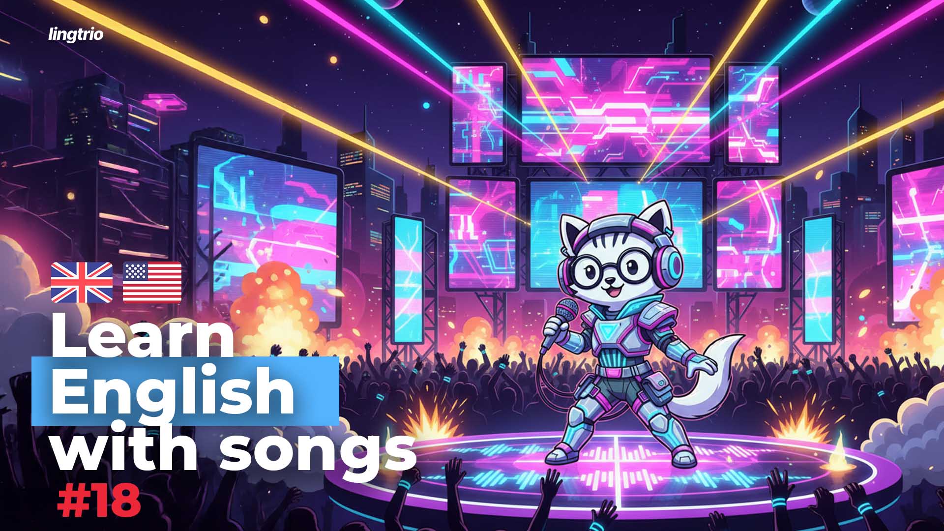 ENGLISH BY SONGS - 167 Essential English Adjectives: Rhyme & Flow